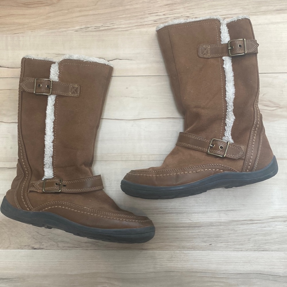 Nine West Kids Faux Fur Boots Size 4